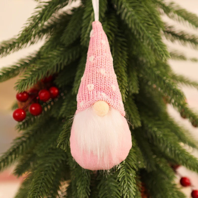 Decorative Felt Santa Gnome Ornament Stornfield