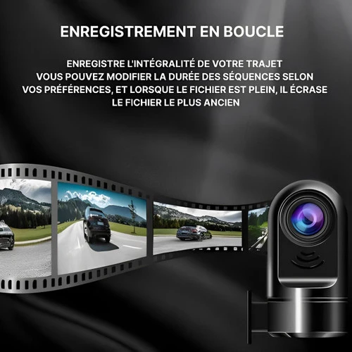 Smart Dashcam med AI, GPS og stemmestyring – For komplett parkering og kjøring sikkerhet | Luvikno
