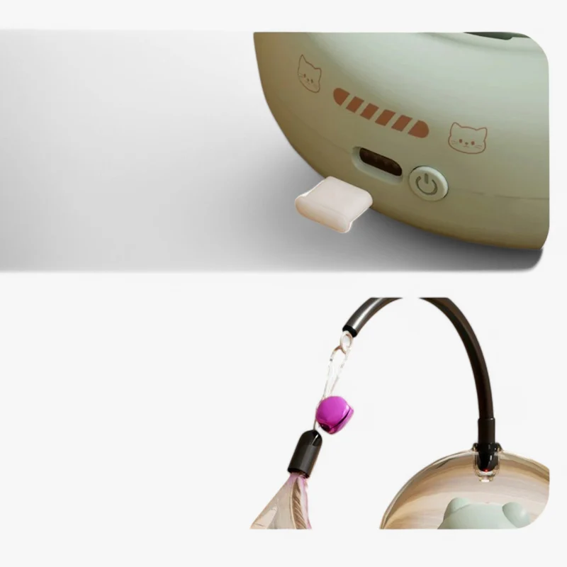 Smart Cat Laser "Hunting Light" med regnbuefunksjon og USB-ladingsfunksjon | Luvikno