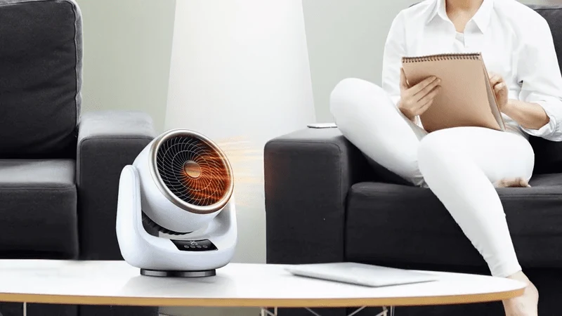 Bærbar still Silent Air Circulation Fan – Ultra Quiet med fjernkontroll | Luvikno