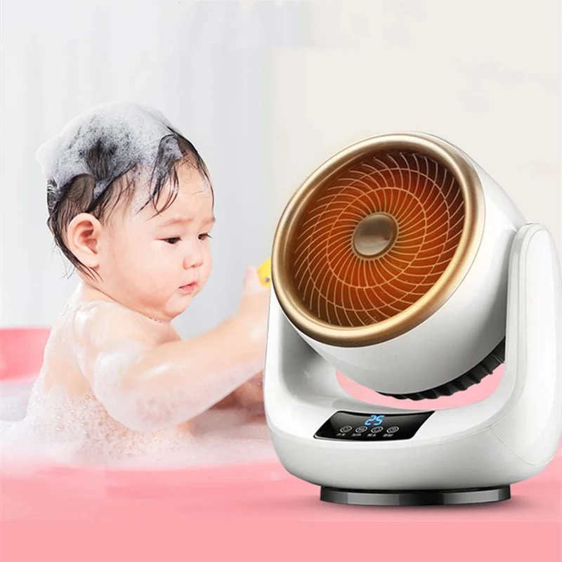 Bærbar still Silent Air Circulation Fan – Ultra Quiet med fjernkontroll | Luvikno