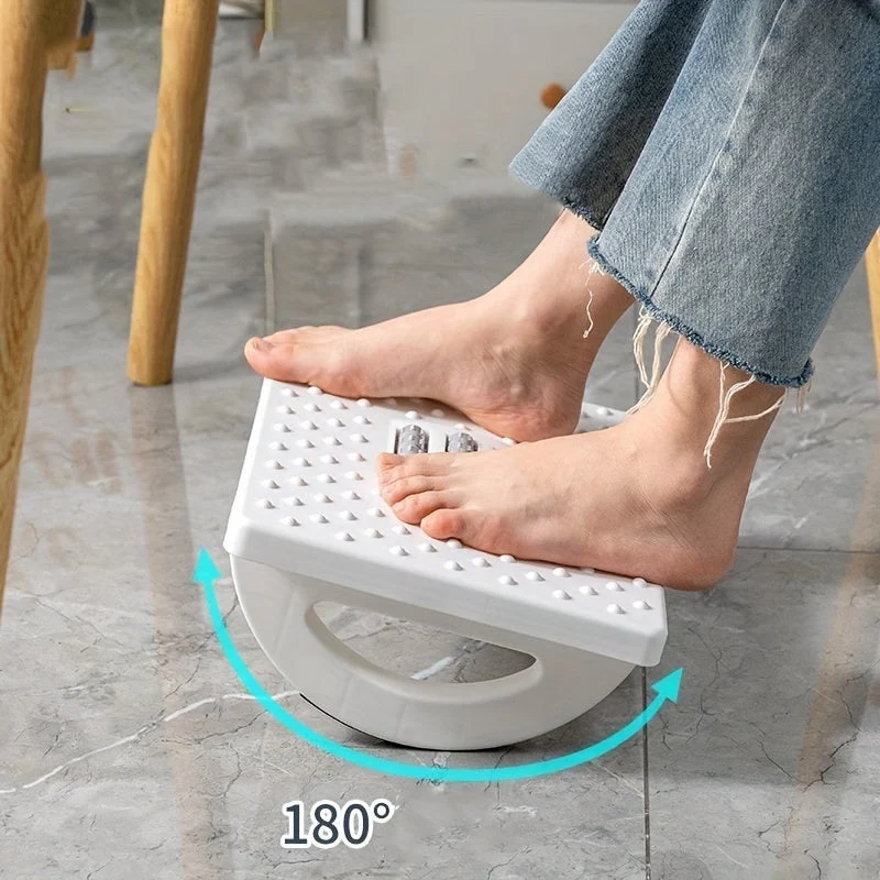 Ergonomisk Fotstøtte med Justerbar Overflate – Antiskli og Klar til Bruk | Luvikno