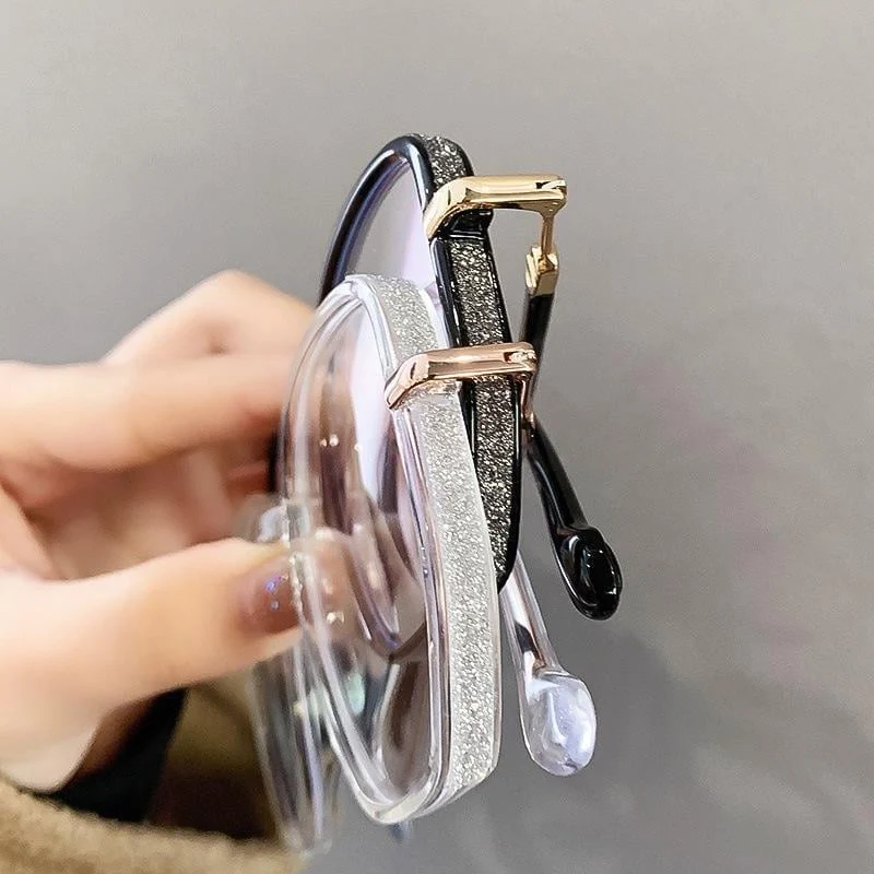 OogZen Rimless Lesebriller med Blått Lysfilter – Lett & Elegant Design | Luvikno