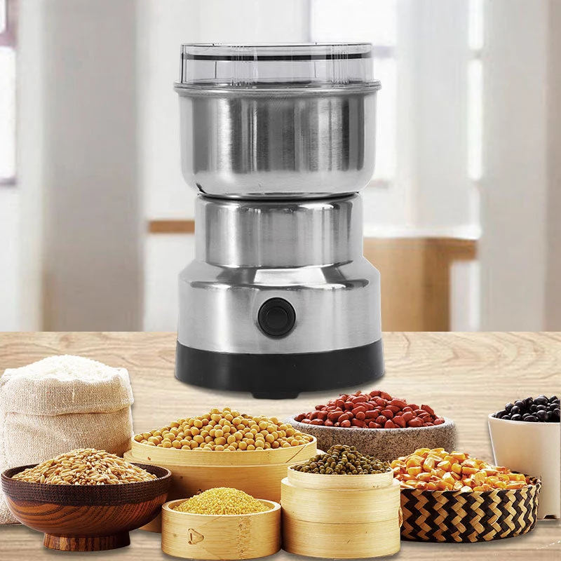 KitchenMaestro Food Mill – Elektrisk urt- og kaffekverner 300 ml | Luvikno