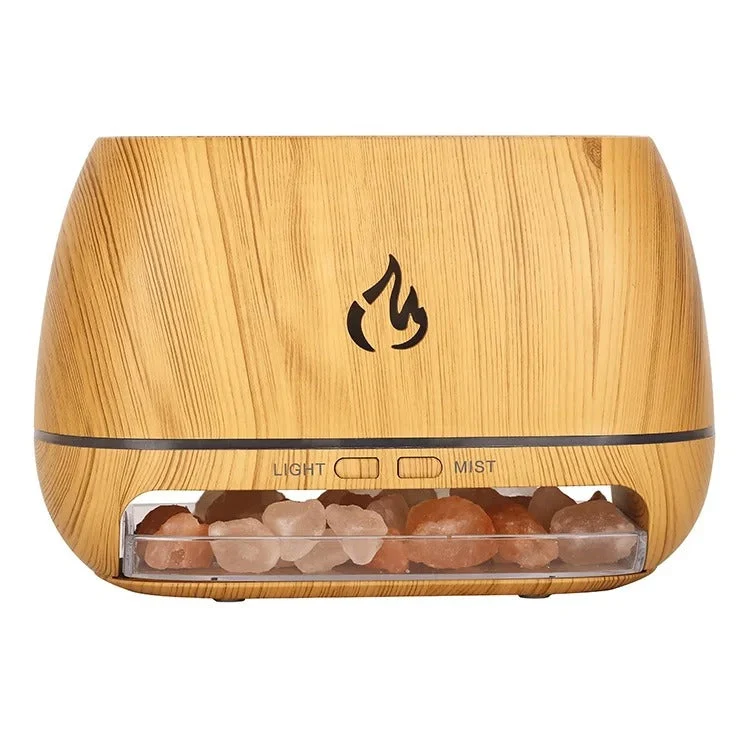 ZoutLicht Aroma Diffuser – Himalayasaltlampe med duftdispersjon og farge lys | Luvikno