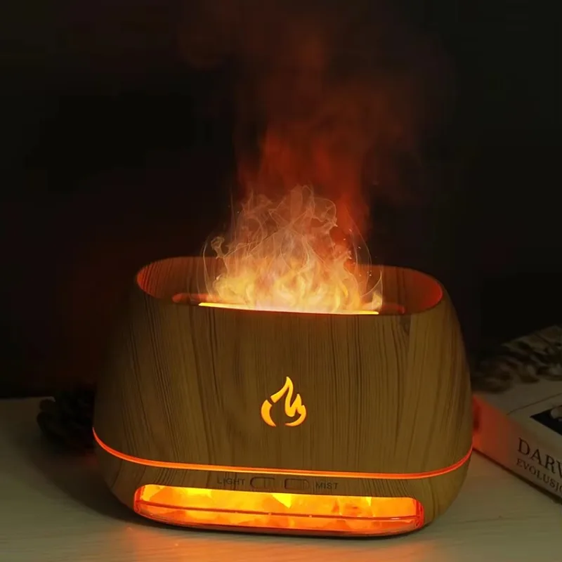 ZoutLicht Aroma Diffuser – Himalayasaltlampe med duftdispersjon og farge lys | Luvikno