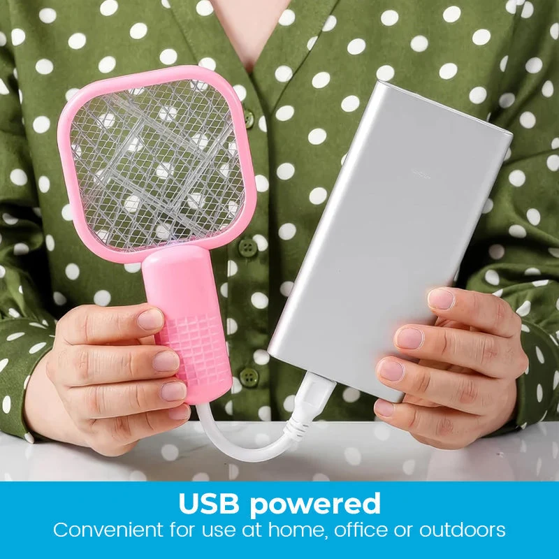 USB Myggavviser med LED og Sikkerhetsnett – 2-i-1 Design | Luvikno