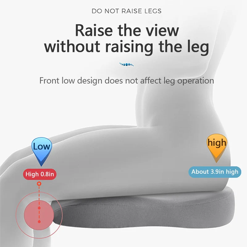ZitComfort Ergonomisk Setehevepute for Bil & Kontor – Bedre Sittestilling og Holdning | Luvikno