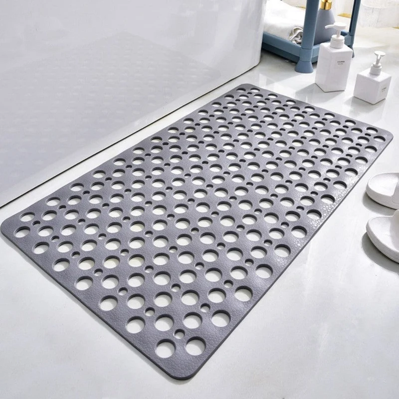 AquaGuard Antiskli Gummimatte – Hygienisk Badmatte med Sugekopper og Hurtig-Tørkende Design | Luvikno