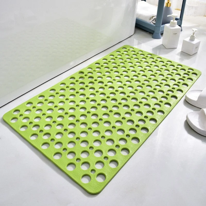 AquaGuard Antiskli Gummimatte – Hygienisk Badmatte med Sugekopper og Hurtig-Tørkende Design | Luvikno