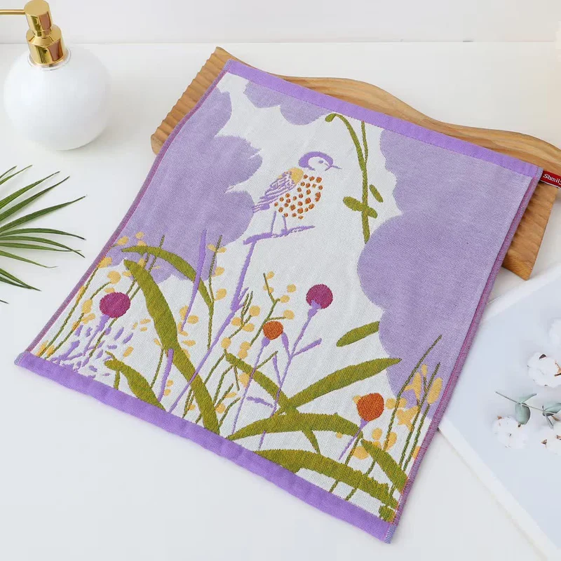 Jacquard Pastoral Baumwollgaze Funktionshandtuch