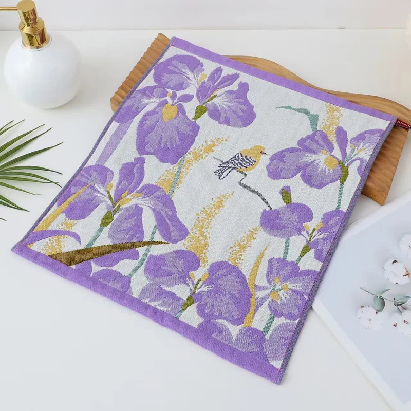 Jacquard Pastoral Baumwollgaze Funktionshandtuch