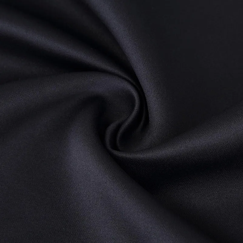 Garvee Tende Oscuranti 2 Pezzi Corte per Finestre Piccole, Tessuto Resistente, Blocco Luce Forte, Ideali per Cucina e Bagno, Nero