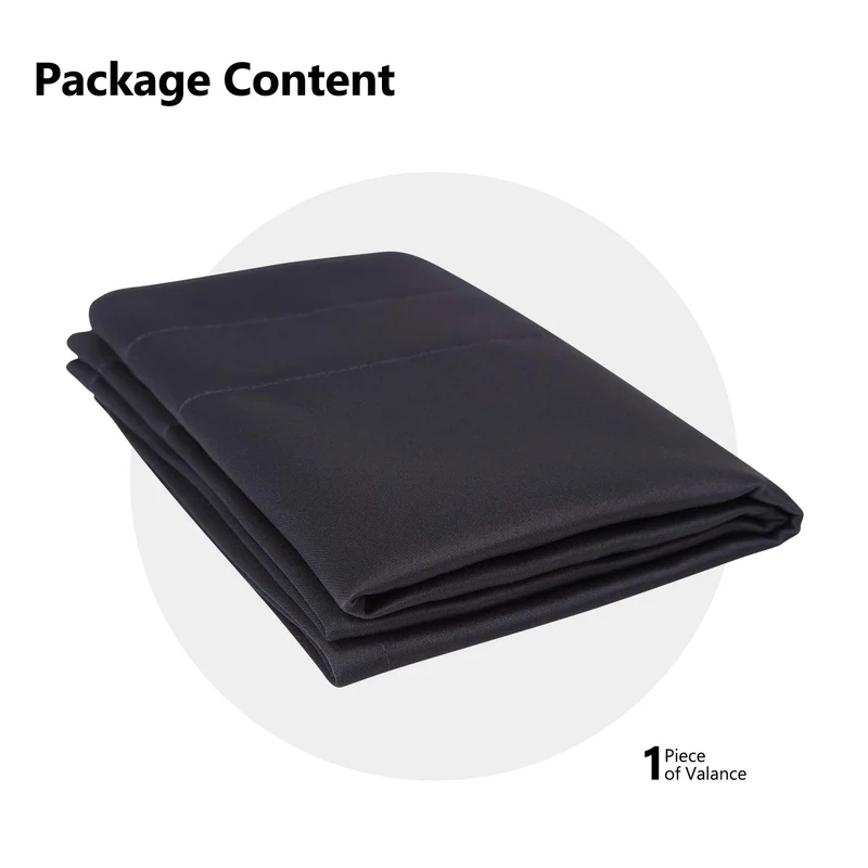 Garvee Tende Oscuranti 2 Pezzi per Finestre Piccole, Blocca Luce 70%, Tessuto Resistente, Tasca per Bastone, Cucina e Bagno, Bianco