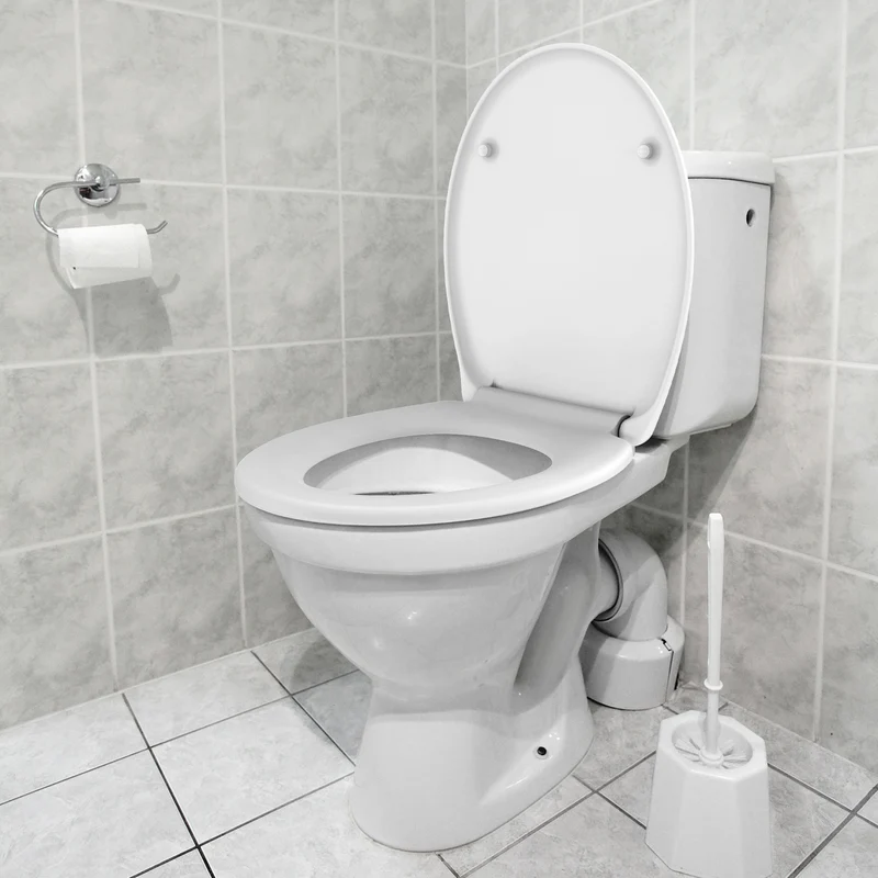 Garvee Copriwater Bianco con Chiusura Morbida Automatica e Funzione Quick-Release per Bagno, Urea-Duroplast, Forma O, Antibatterico, Resistente fino a 150 kg