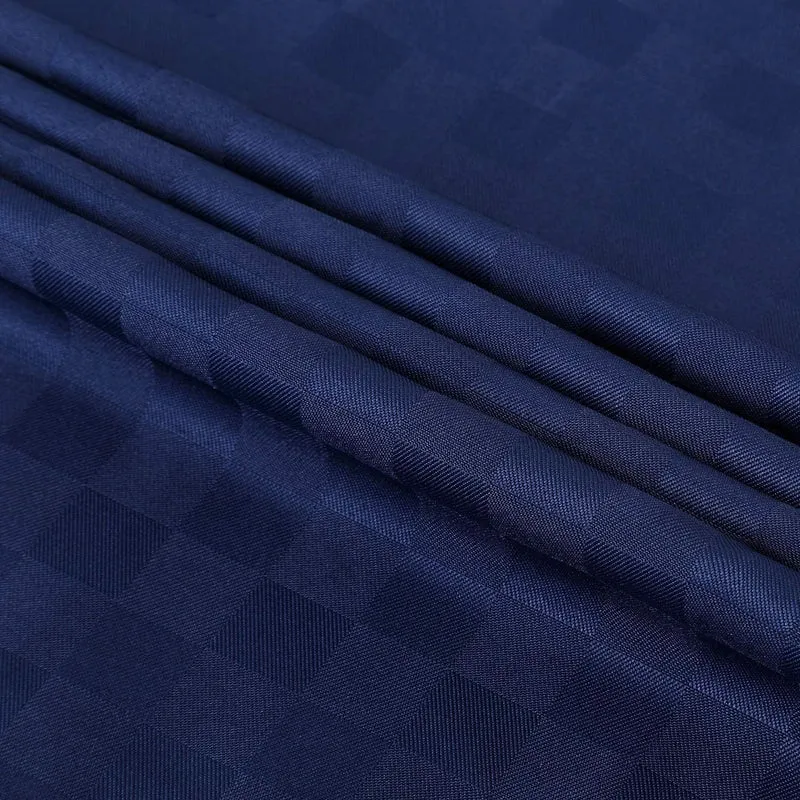 Tenda Doccia Garvee Stile Hotel Blu Navy 190GSM Pesante e Impermeabile Microfibra-Poliéster 180x200 cm per Vasca e Doccia