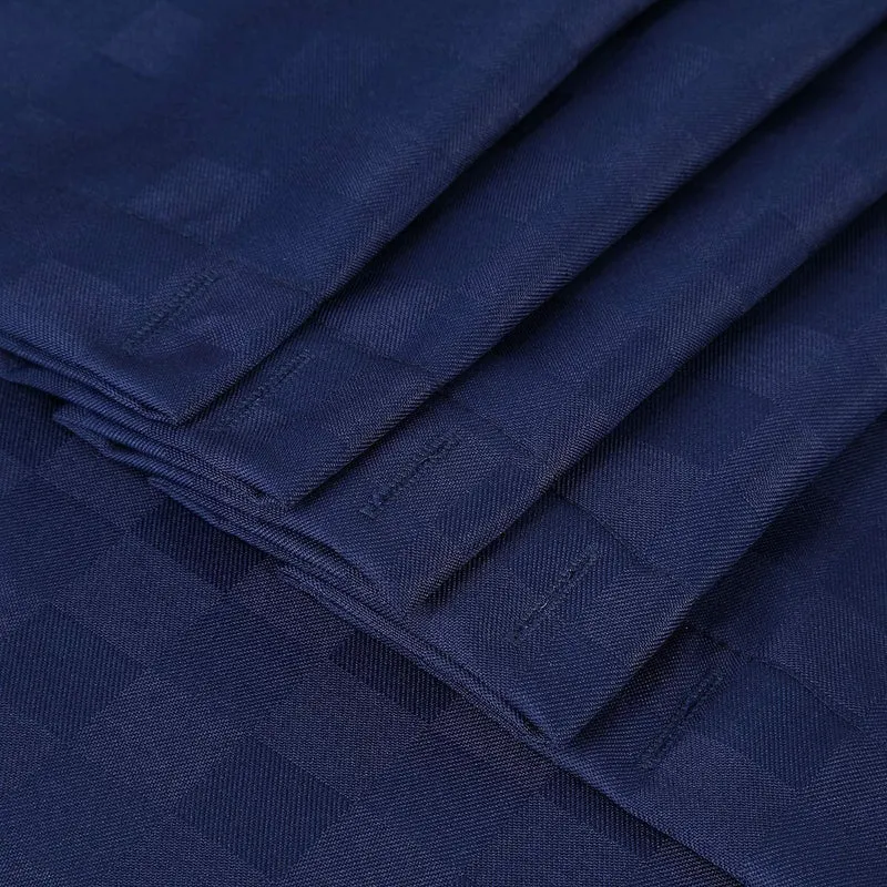 Tenda Doccia Garvee Stile Hotel Blu Navy 190GSM Pesante e Impermeabile Microfibra-Poliéster 180x200 cm per Vasca e Doccia
