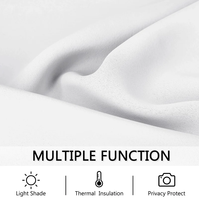 Tende Oscuranti Garvee con Occhielli per Soggiorno e Camera da Letto, Diverse Misure e Colori, Tessuto Morbido, Termoisolanti