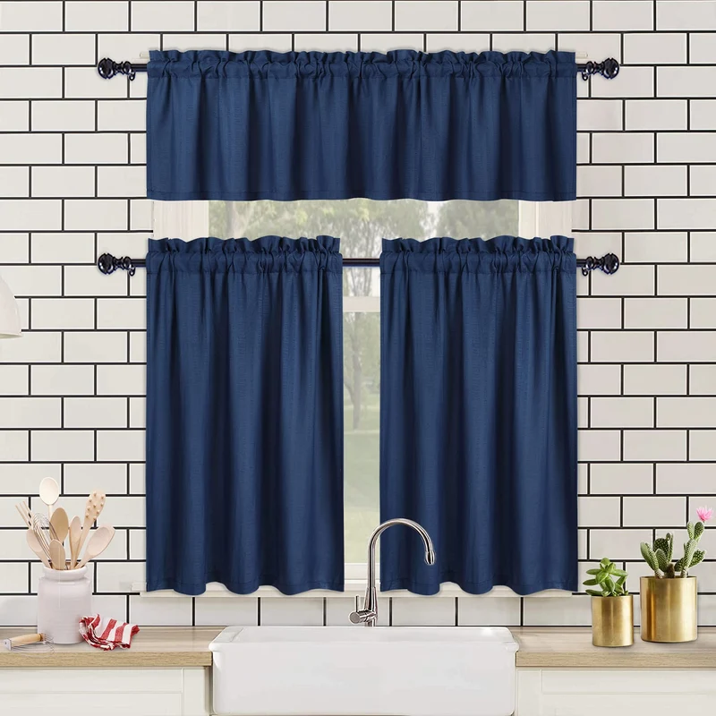Tenda Termica Opaca Garvee Protezione dal Freddo Impermeabile Corta per Camera da Letto e Cameretta, Protezione Visiva Versatile, Risparmio Energetico, Grigia