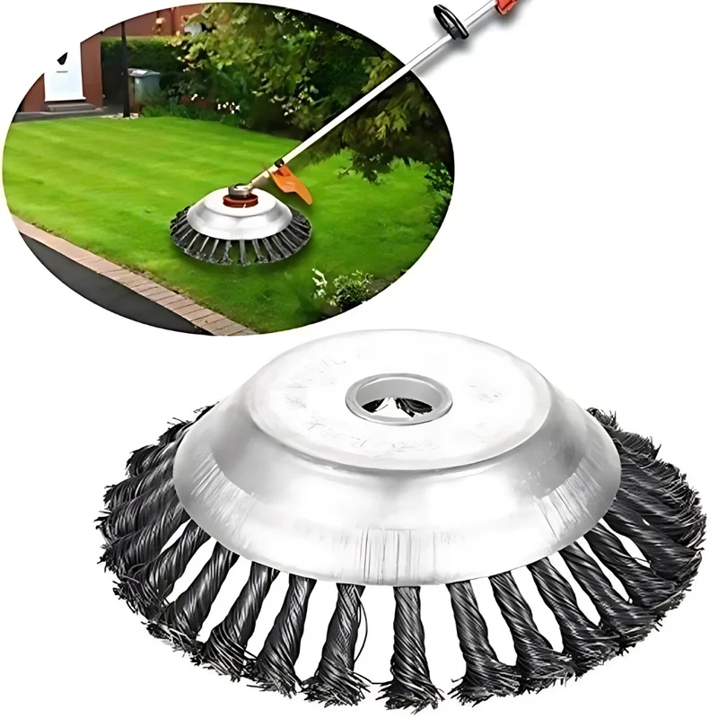 GrassCut TurboHead – Universal 6-Blade Ugressbørste for Kantklippere | Luvikno