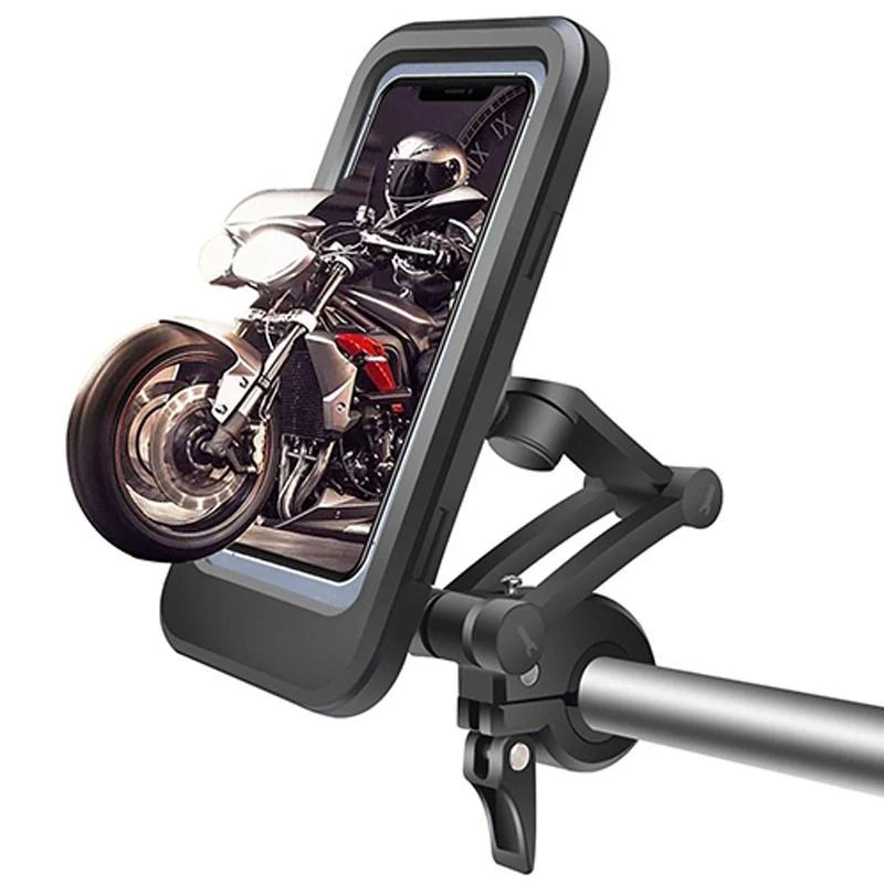 RideCharge Pro – Vanntett telefonholder med USB og 15W trådløs lading for sykkel og el-sykkel | Luvikno