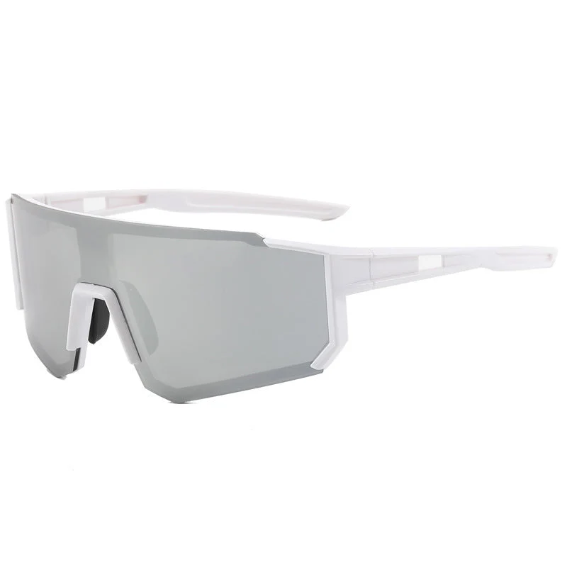 Dame Sporty solbrille med bred UV-beskyttelse og moderne design Luvikno