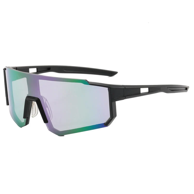 Dame Sporty solbrille med bred UV-beskyttelse og moderne design Luvikno