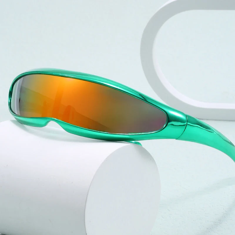 Damer Sporty solbriller med ergonomisk design og speilvendte linser Luvikno