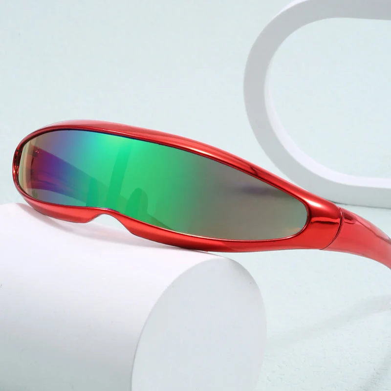Damer Sporty solbriller med ergonomisk design og speilvendte linser Luvikno