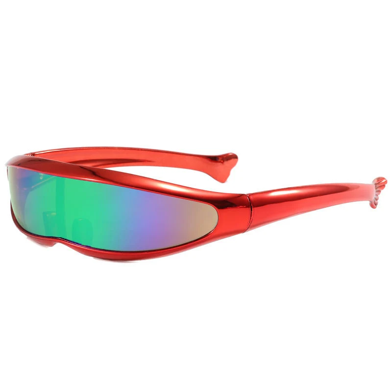 Damer Sporty solbriller med ergonomisk design og speilvendte linser Luvikno