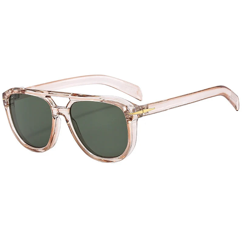 Dame solbrille med markant ramme og beskyttende linser Luvikno