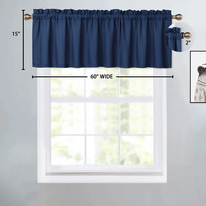 Tenda Termica Opaca Garvee Impermeabile Protezione dal Freddo Tenda Oscurante per Camera da Letto e Cucina Corta Efficienza Energetica