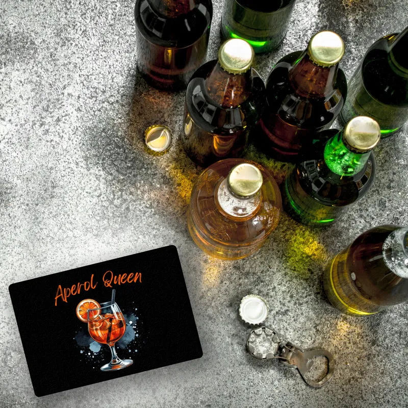 Aperol Queen Fußmatte in 35x50 cm ohne Rand