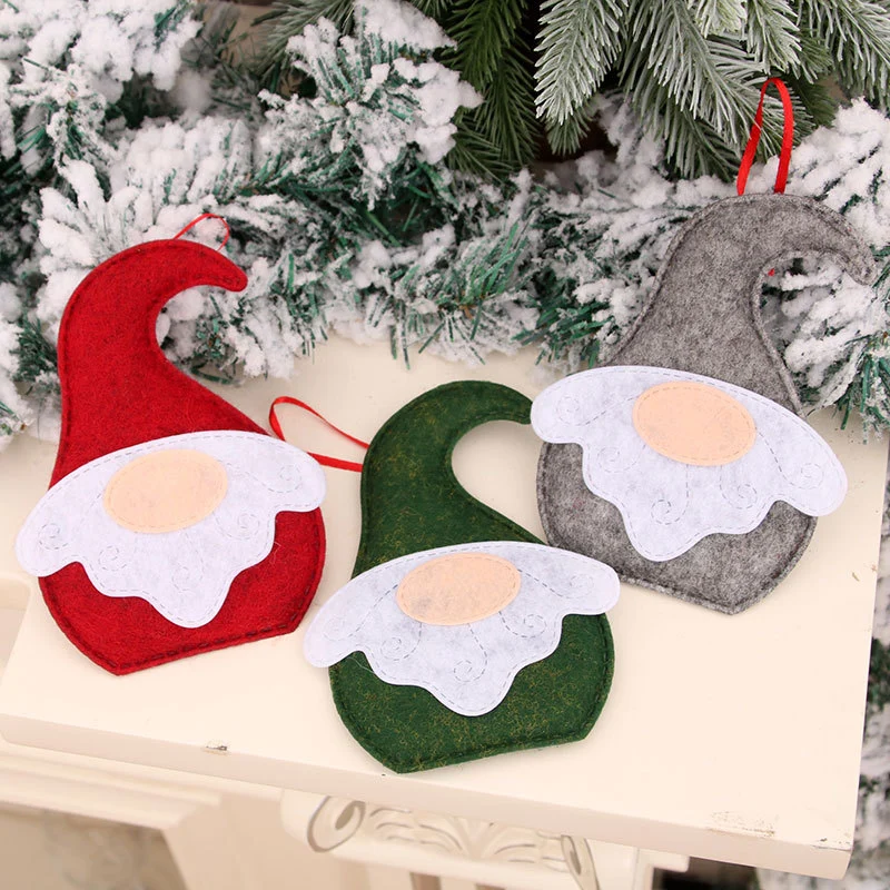 Decorative Felt Gnome Ornament Stornfield