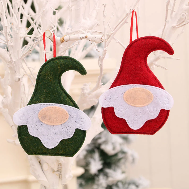 Decorative Felt Gnome Ornament Stornfield