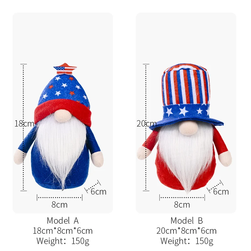 Decorative Felt Gnome Figurine Stornfield