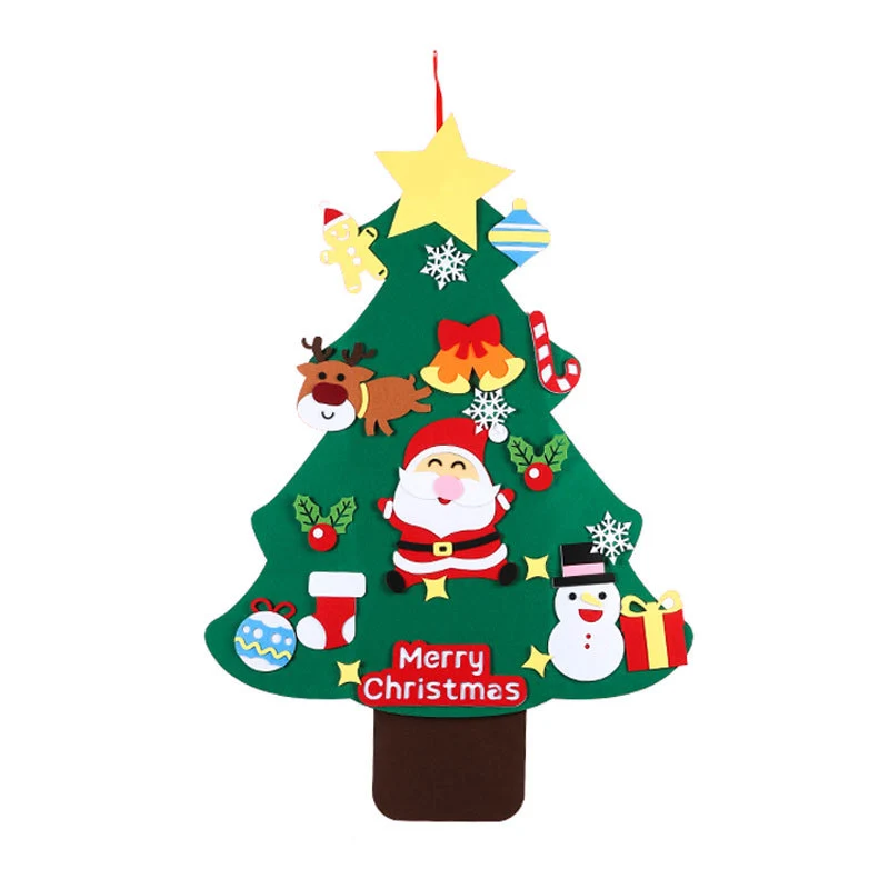 Decorative Felt Christmas Tree Wall Hanging Stornfield