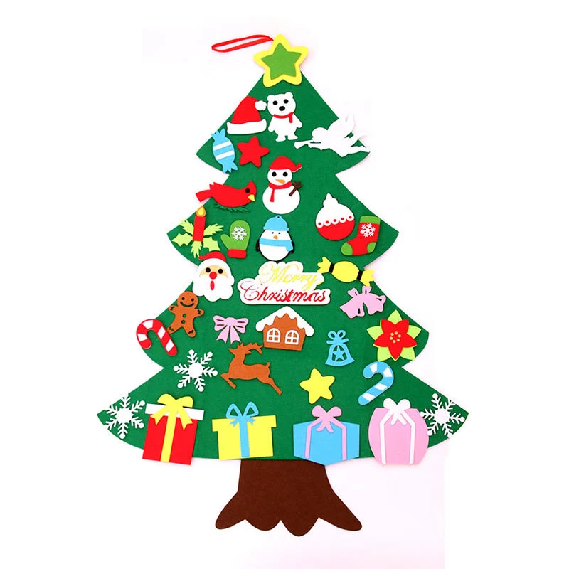 Decorative Felt Christmas Tree Wall Hanging Stornfield