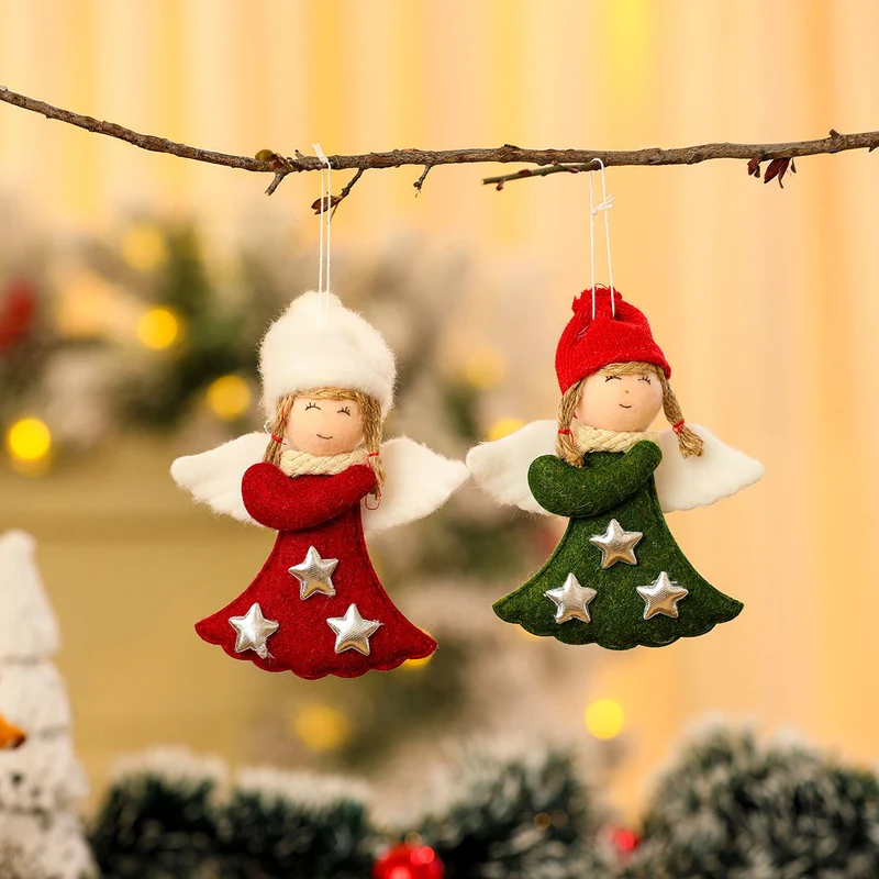 Decorative Felt Angel Ornament Stornfield