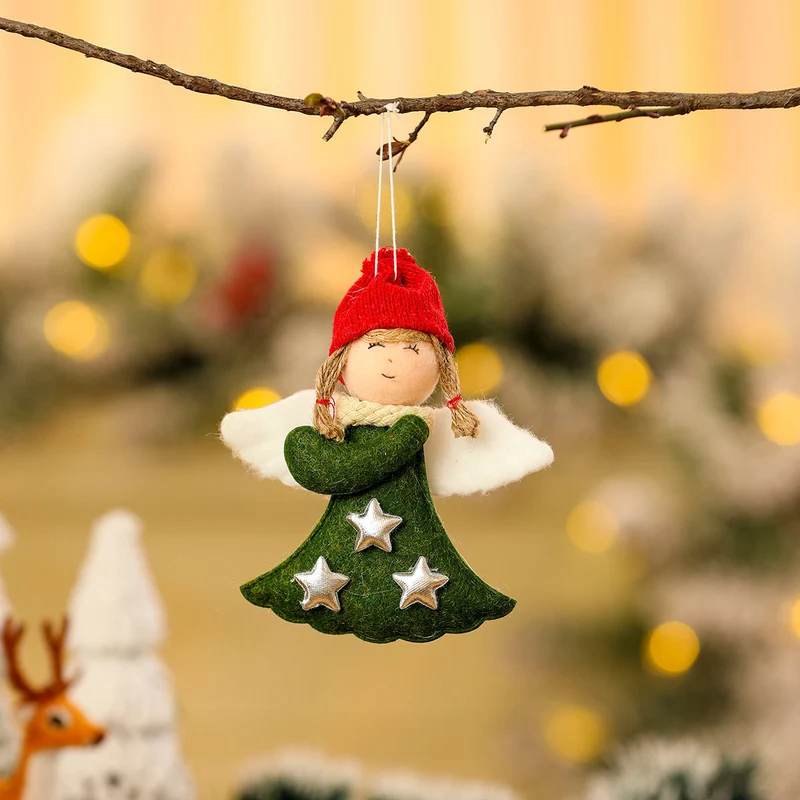 Decorative Felt Angel Ornament Stornfield