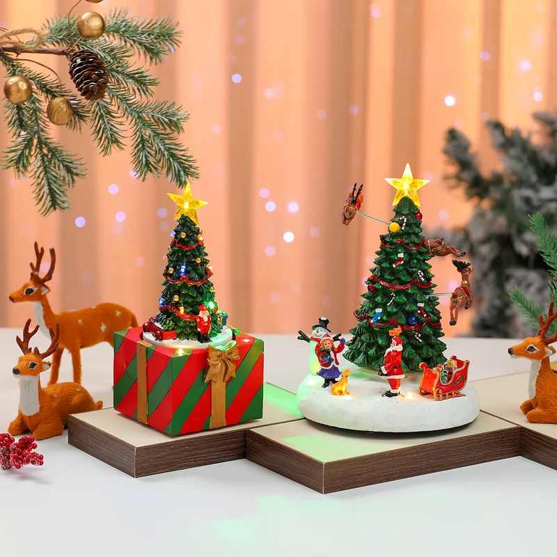 Decorative Christmas Tree Music Box Stornfield