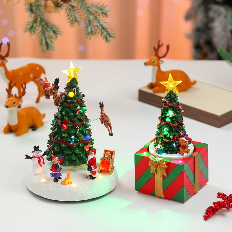 Decorative Christmas Tree Music Box Stornfield