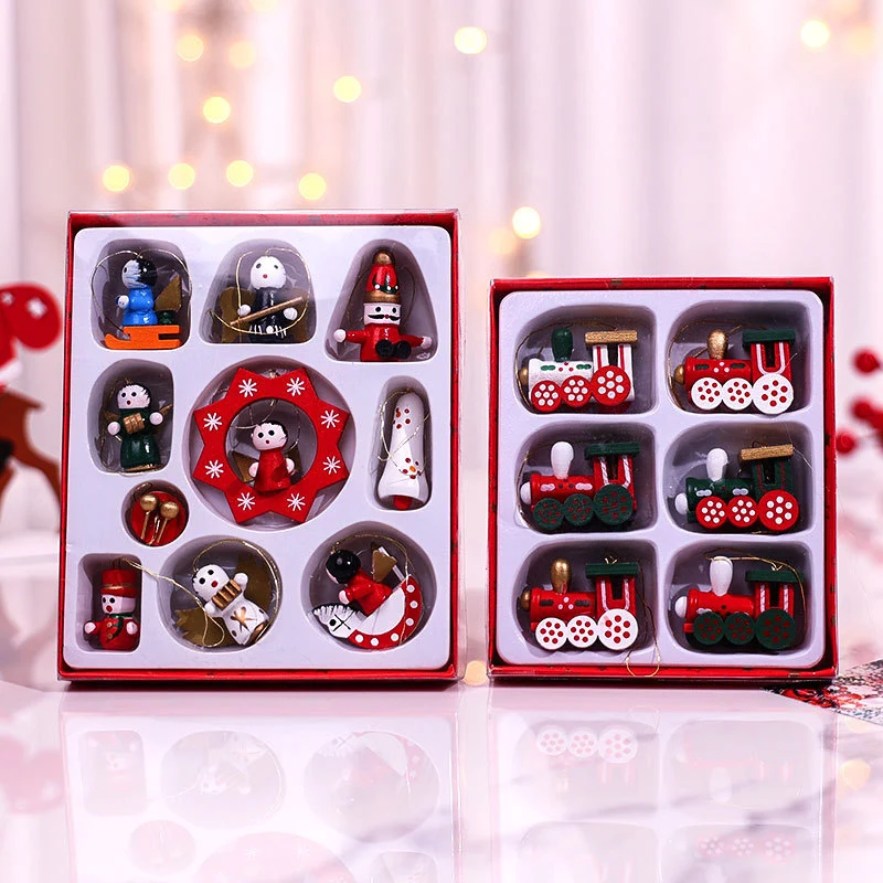 Decorative Christmas Themed Figurine Set Stornfield