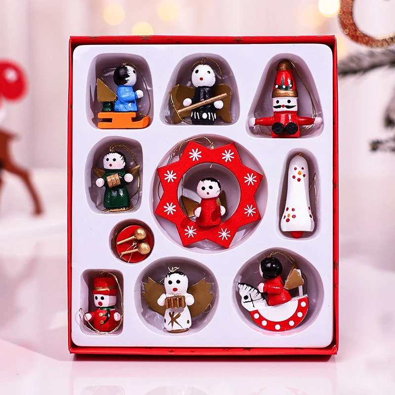 Decorative Christmas Themed Figurine Set Stornfield