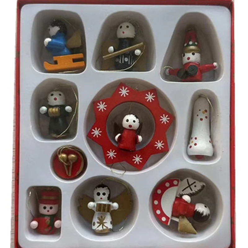 Decorative Christmas Themed Figurine Set Stornfield