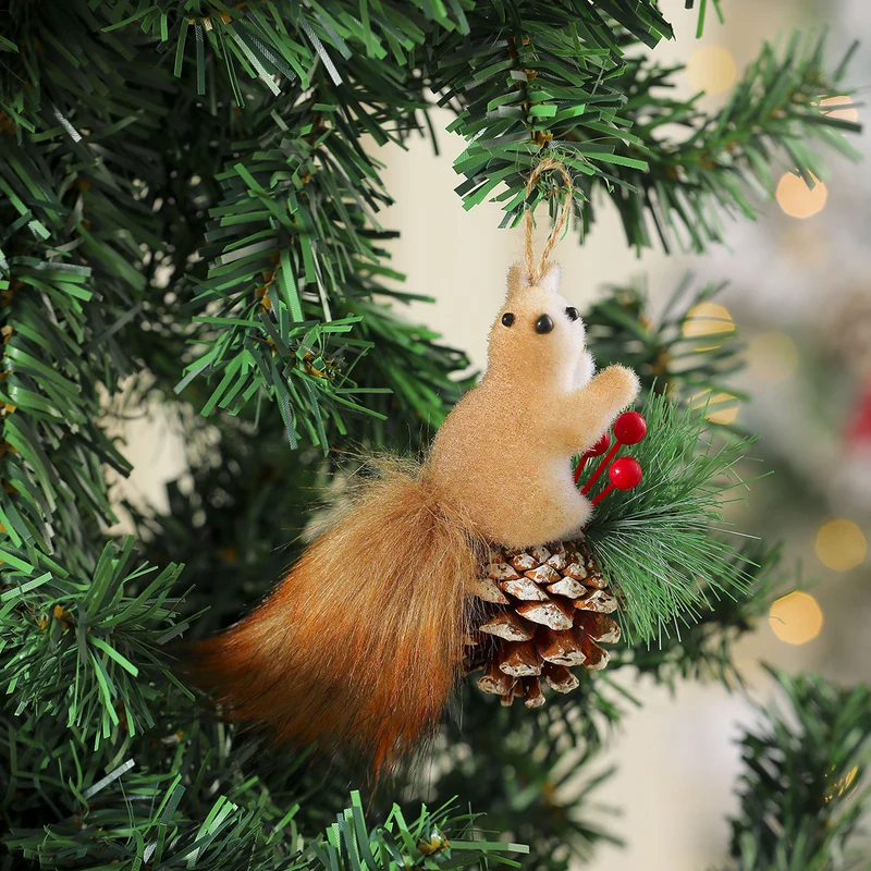 Decorative Christmas Squirrel Ornament Stornfield