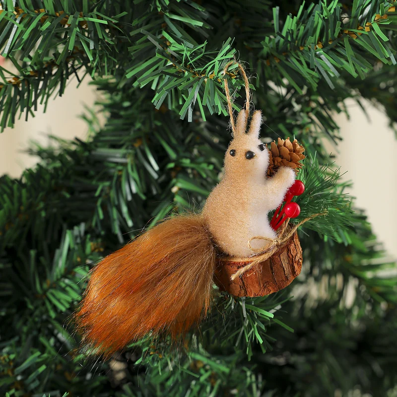 Decorative Christmas Squirrel Ornament Stornfield