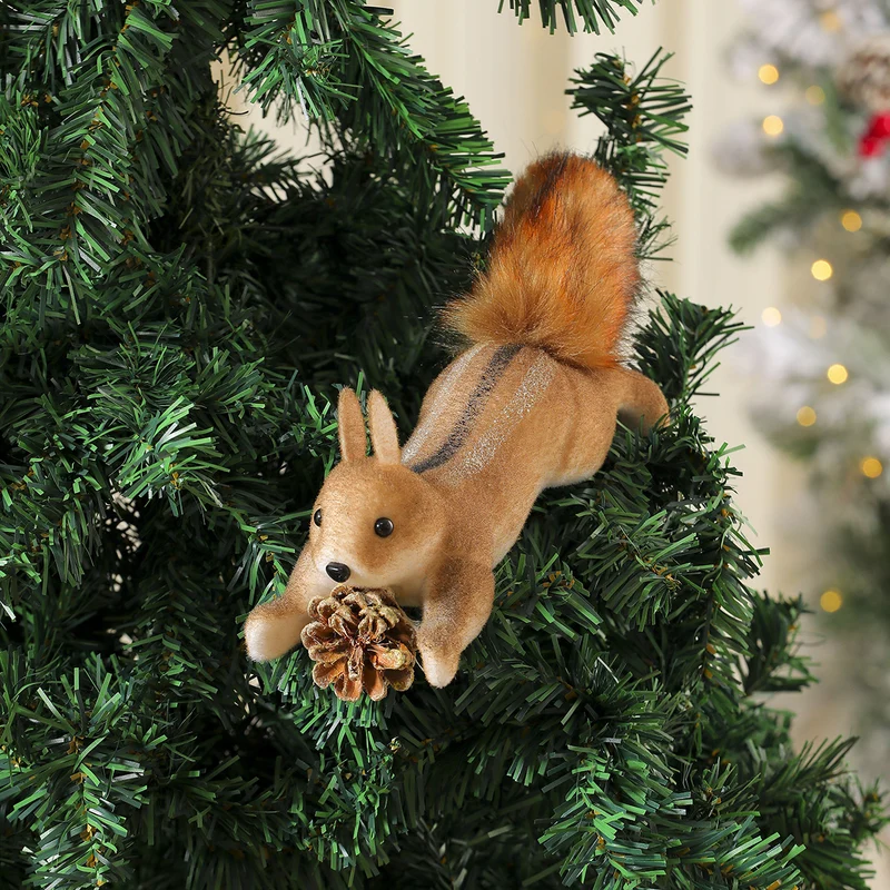 Decorative Christmas Squirrel Ornament Stornfield