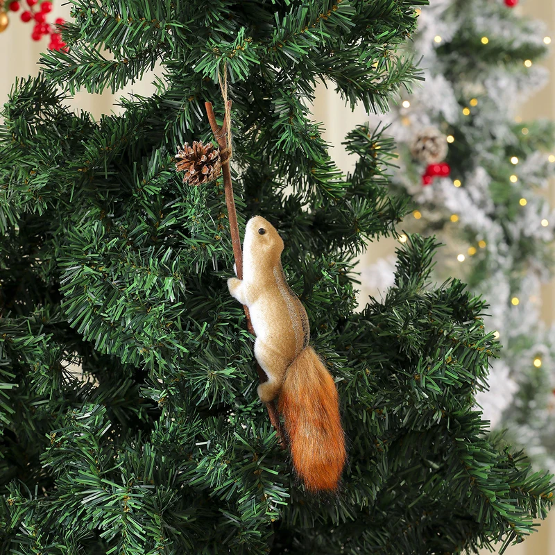 Decorative Christmas Squirrel Ornament Stornfield