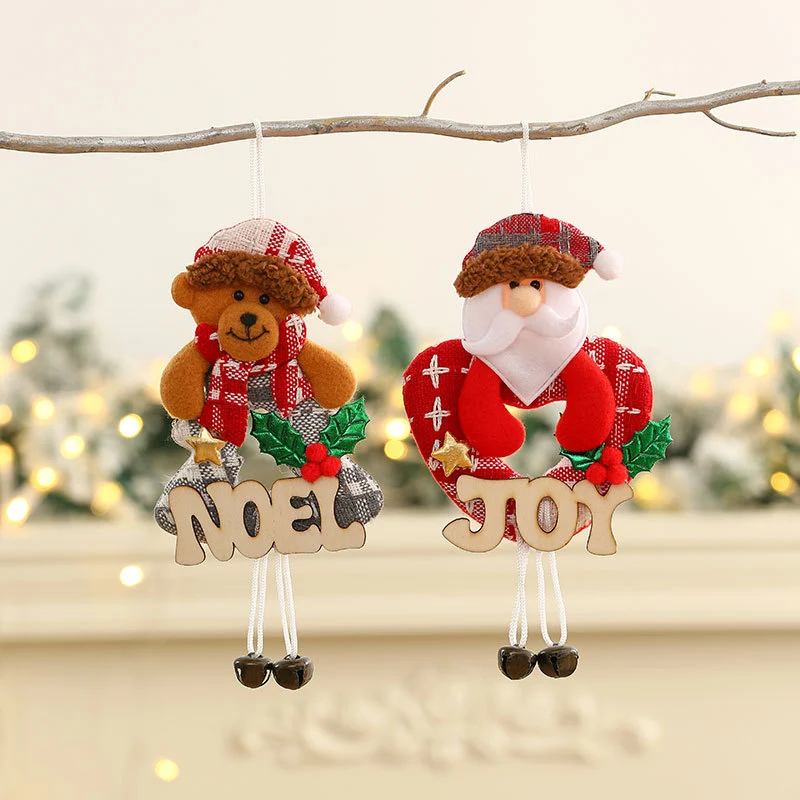 Decorative Christmas Snowman Wreath Stornfield